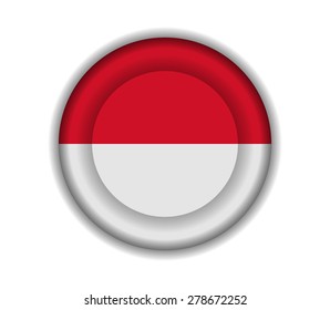 Button Flags Indonesia Stock Vector (Royalty Free) 278672252 | Shutterstock