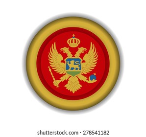 button flags montenegro