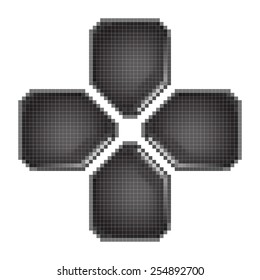 button gamepad pixel art