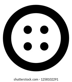 Button glyph icon