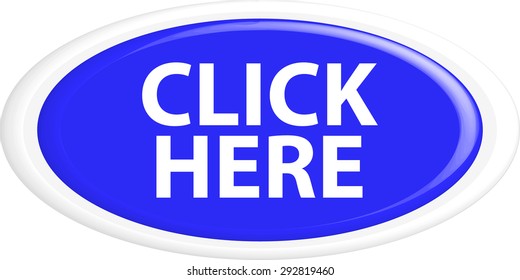 Button cliÃ?Â?Ã?Â�k here . The round shape. 3D. Vector illustration.