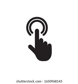 Button icon creative design template