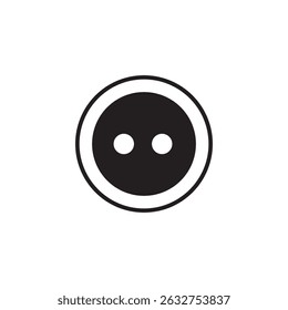 Icono de Botón Ilustración Elemento Diseño