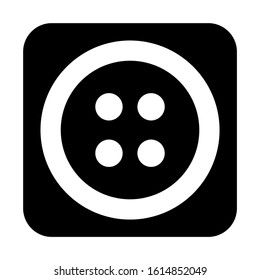 button icon isolated sign symbol vector illustration - high quality black style vector icons
