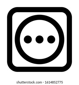 button icon isolated sign symbol vector illustration - high quality black style vector icons
