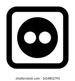button icon isolated sign symbol vector illustration - high quality black style vector icons
