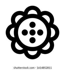 button icon isolated sign symbol vector illustration - high quality black style vector icons
