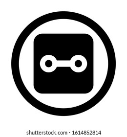 button icon isolated sign symbol vector illustration - high quality black style vector icons
