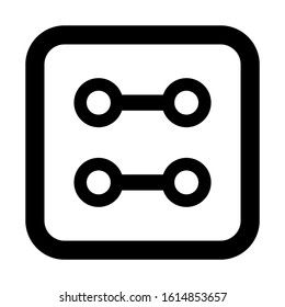button icon isolated sign symbol vector illustration - high quality black style vector icons
