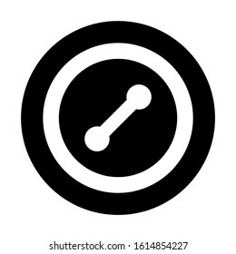 button icon isolated sign symbol vector illustration - high quality black style vector icons
