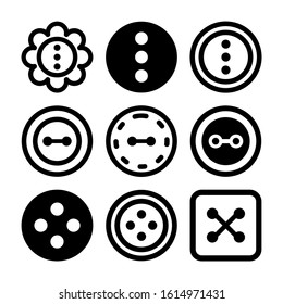 button icon isolated sign symbol vector illustration - Collection of high quality black style vector icons
