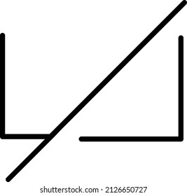 Button Icon. Button Off Sign and Symbol for mobile apps and Web Design Element.
