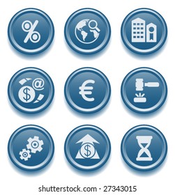 Button icon set 25
