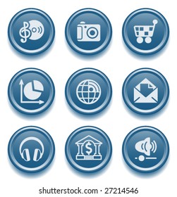 Button icon set 5