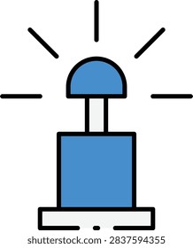 button icon symbol alert start action