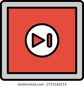 Signo de arte de símbolo de icono de Botón