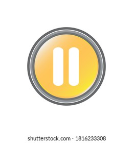 button icon with vector color