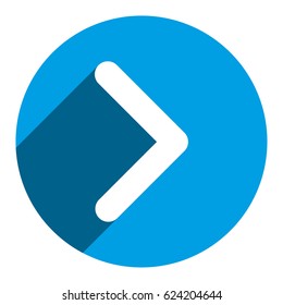 button icon vector illustration. Flat design style