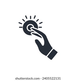 button icon. vector.Editable stroke.linear style sign for use web design,logo.Symbol illustration.
