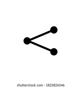 The button icon will share the file. Symbol sign for design of transfer opportunities.