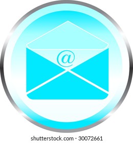 button illustration showing mail concept