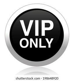 button with the inscription "vip" 