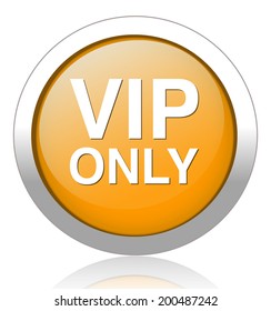 button with the inscription "vip" 