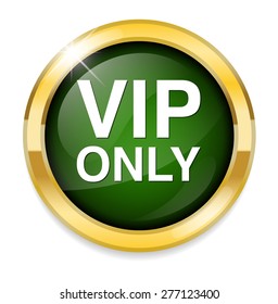 button with the inscription "vip" 