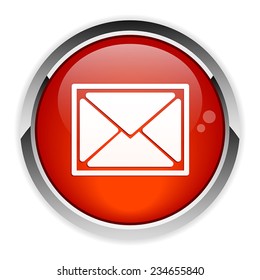 button internet email icon