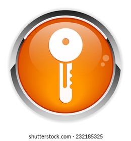 button Internet key icon