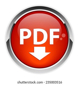 button internet PDF downloading icon