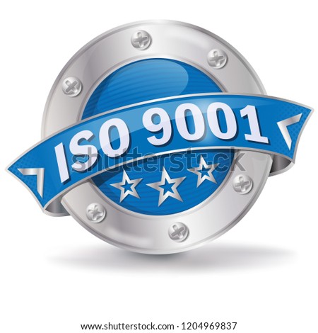 Button ISO 9001 and business guarantees