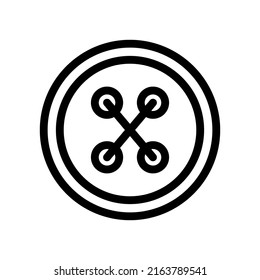 button line icon illustration vector graphic