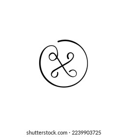 Button Line Style Icon Design