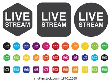  Button Livestream