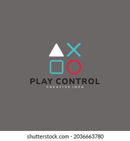 Button logo for game play, button logo on virtual game board