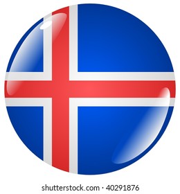 button map of Iceland
