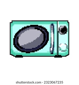 button microwave oven game pixel art retro vector. bit button microwave oven. old vintage illustration