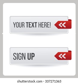  button online illustration over white color background