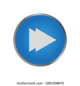Button Play Icon . Symbol für die Website abspielen. Perfekte Verwendung für Web, Muster, Design, Icon, ui, ux, etc.