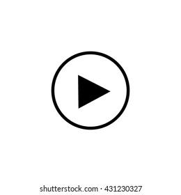button play icon. button play sign