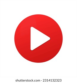 Button Play Video vector 10 eps.
