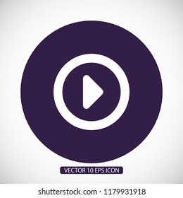 button player vector icon