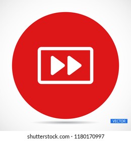 button player vector icon