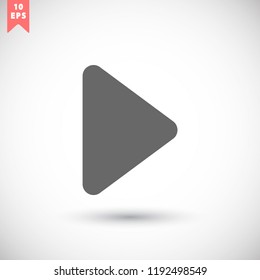 button player vector icon