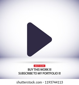 button player vector icon