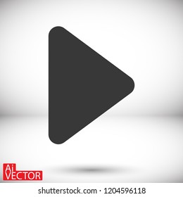 button player vector icon