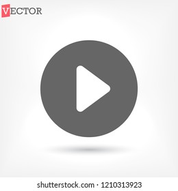 button player vector icon