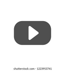 button player vector icon