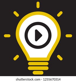 button player vector icon
